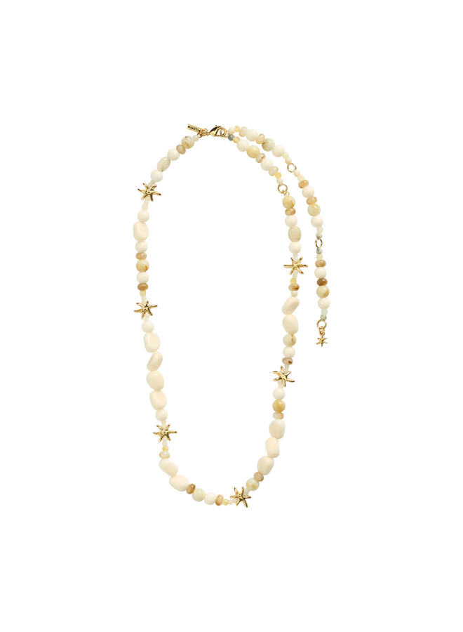 Pilgrim  PRISM necklace white/gold-plated