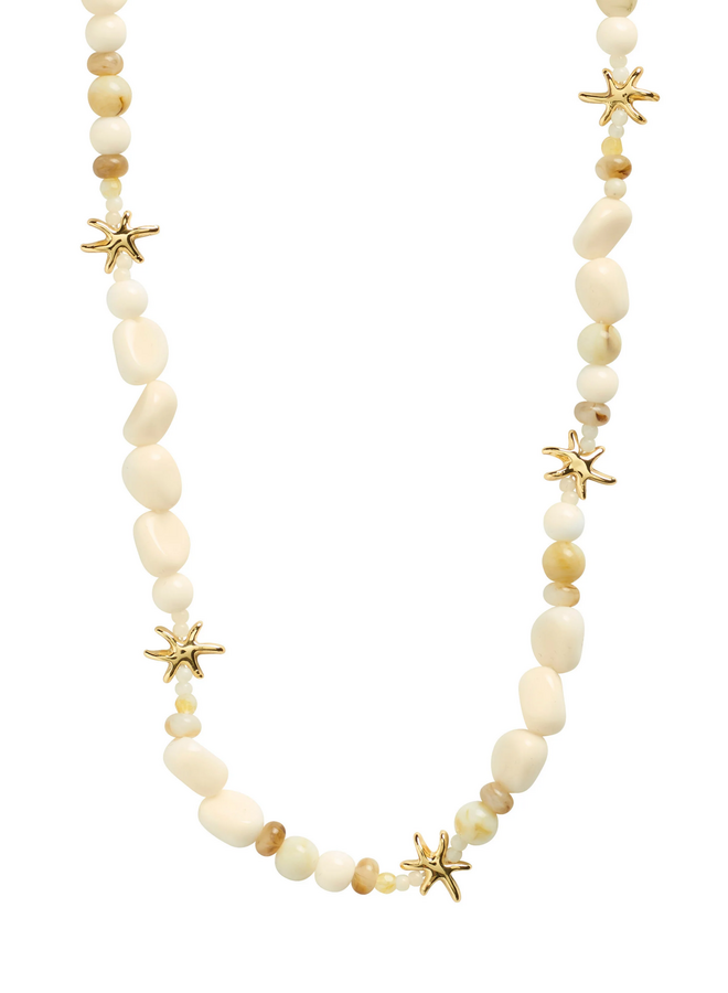 Pilgrim  PRISM necklace white/gold-plated