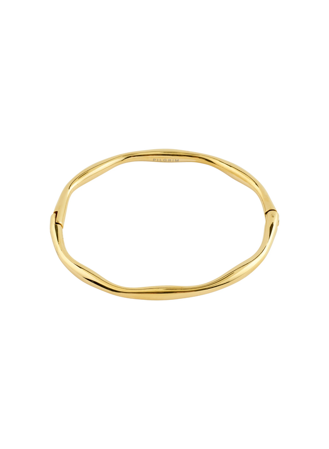 Pilgrim HAZE bangle gold-plated