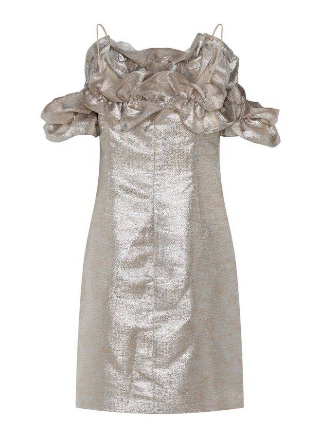 Bruuns Bazaar Wallichia Martha Dress Gold/Silver