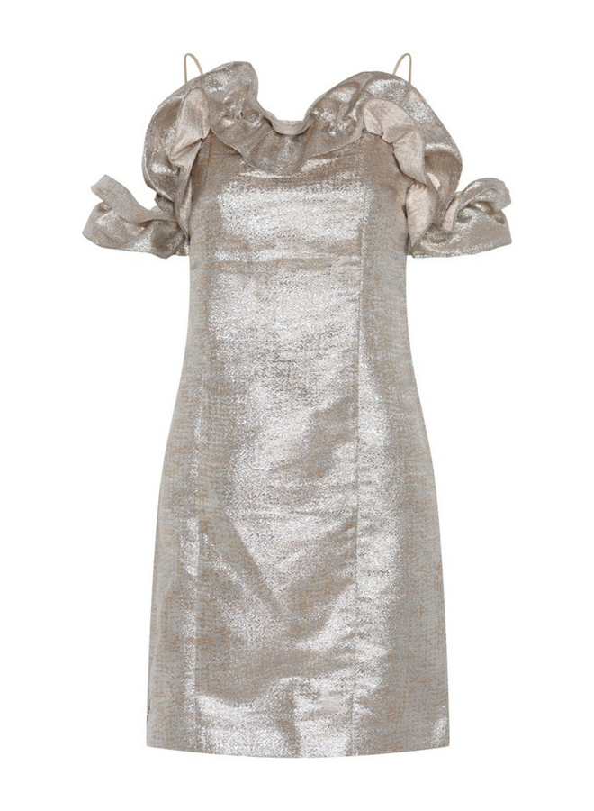 Bruuns Bazaar Wallichia Martha Dress Gold/Silver