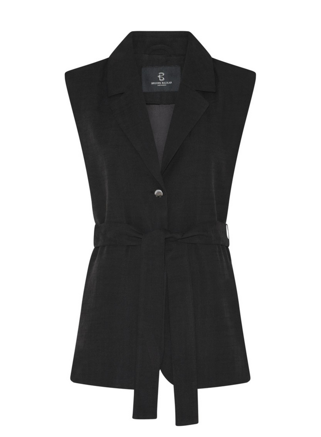 Bruuns Bazaar Aphandra Ewe Vest Black