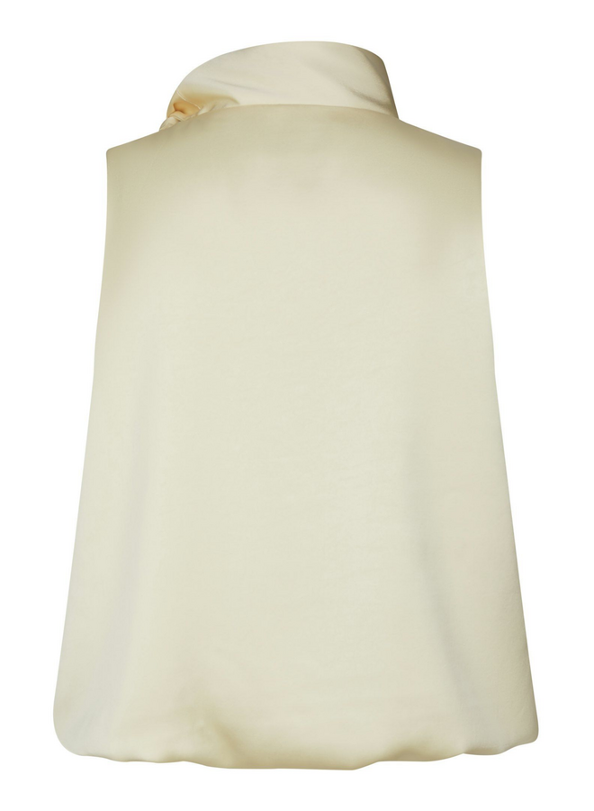 Neo Noir Veda Heavy Sateen Top Light Yellow