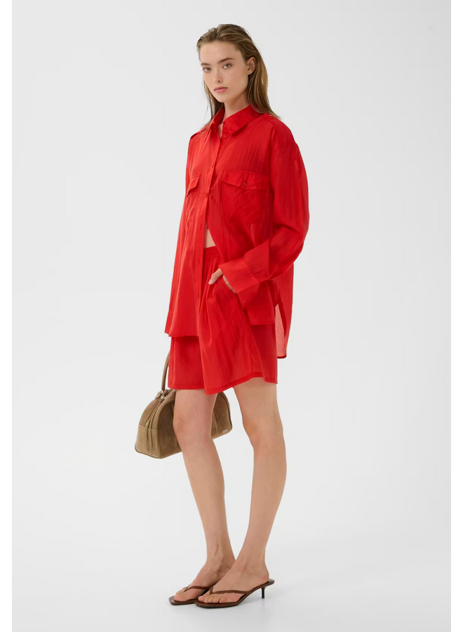 Gestuz Siora LS Shirt Tomato