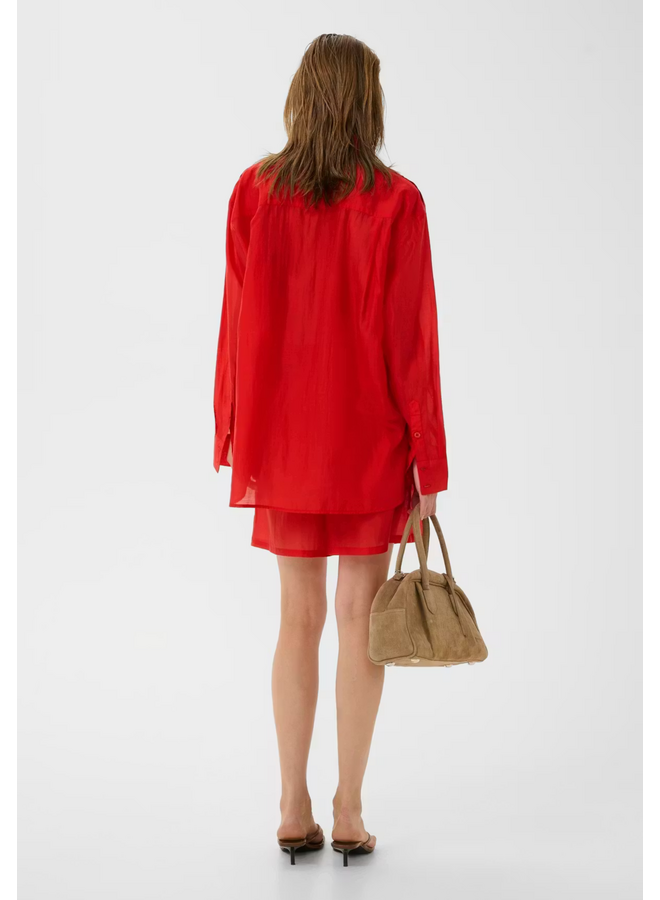 Gestuz Siora LS Shirt Tomato