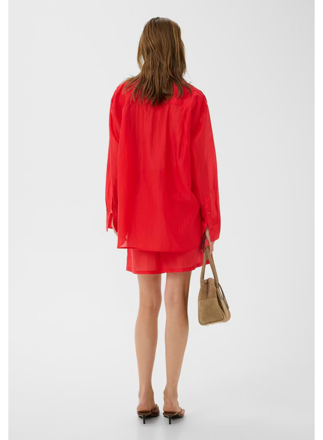 Gestuz Siora LS Shirt Tomato