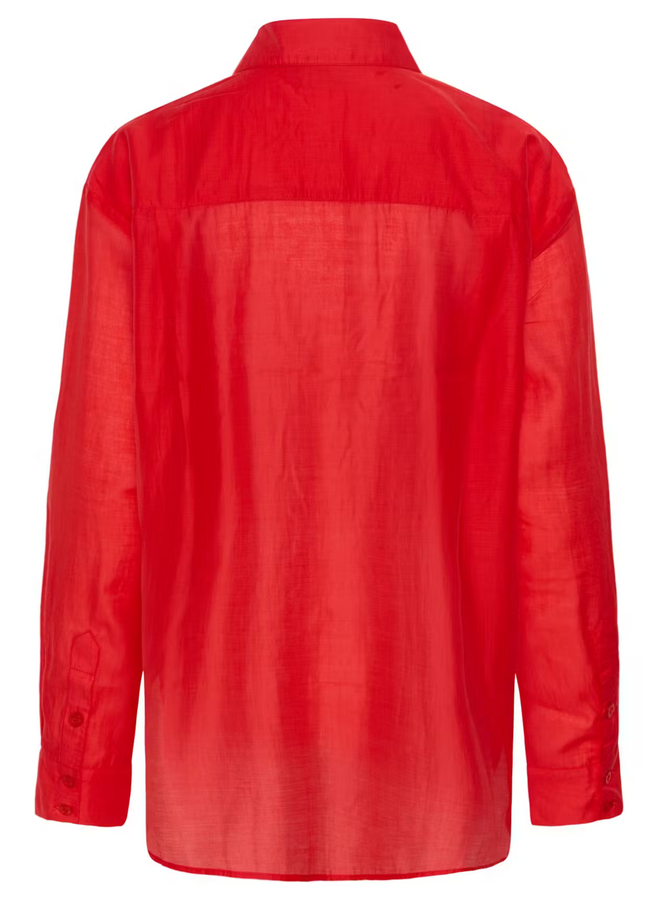 Gestuz Siora LS Shirt Tomato