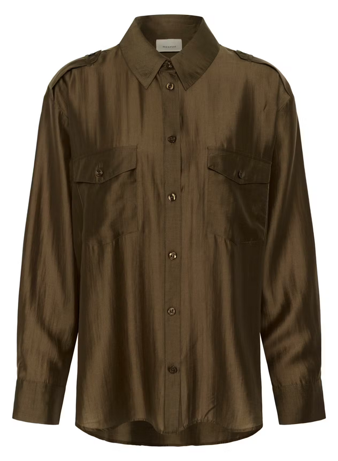 Gestuz Siora LS Shirt Rain Drum