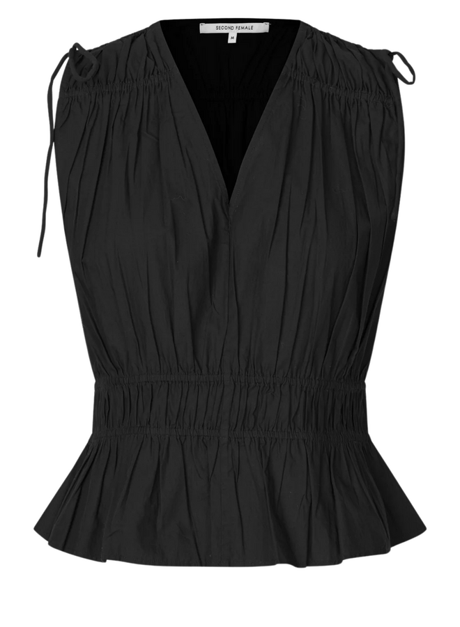 Second Female Carpi Top Black