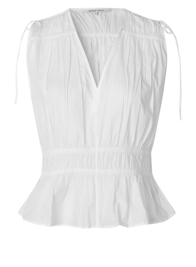 Second Female Carpi Top White