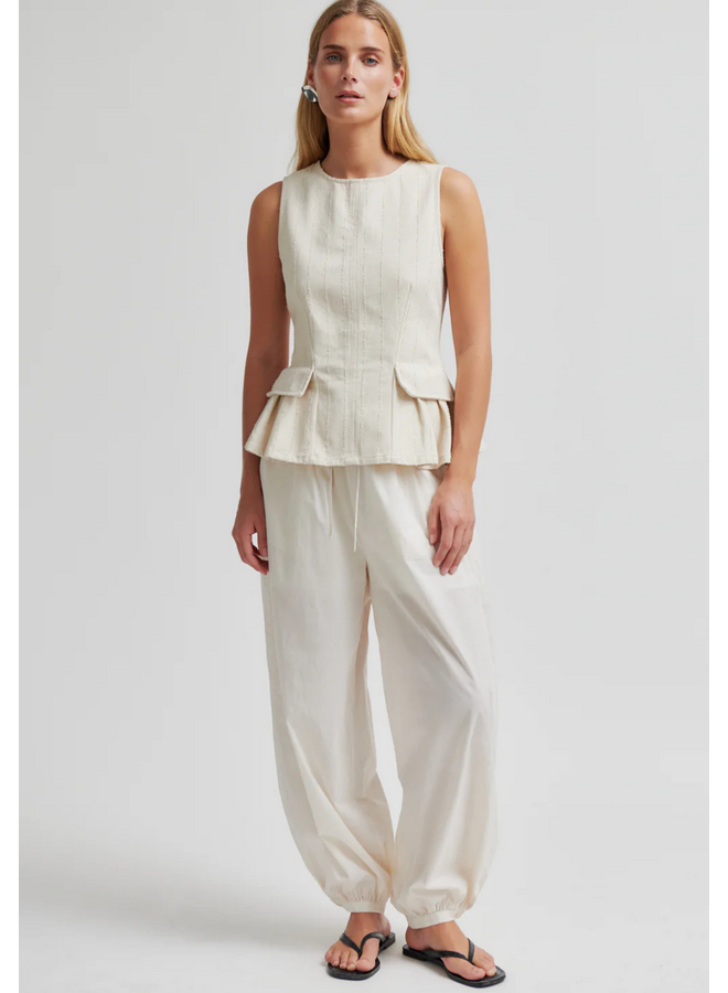 Second Female Avida Trousers Eggnog