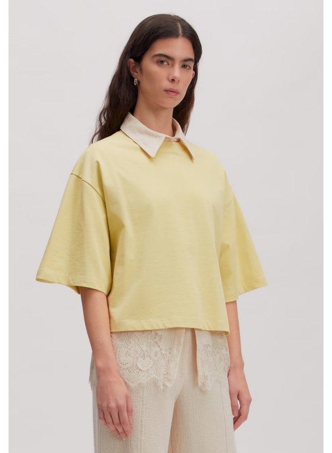 Edited Enzo T-Shirt Dusty Yellow