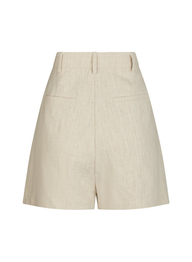 Neo Noir Sega Ramie Shorts Natural