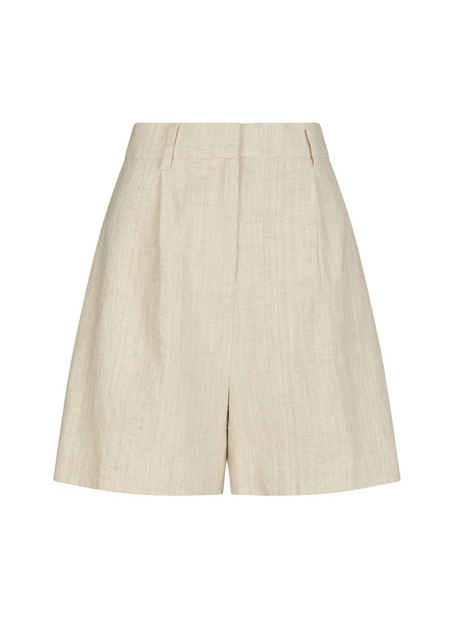 Neo Noir Sega Ramie Shorts Natural