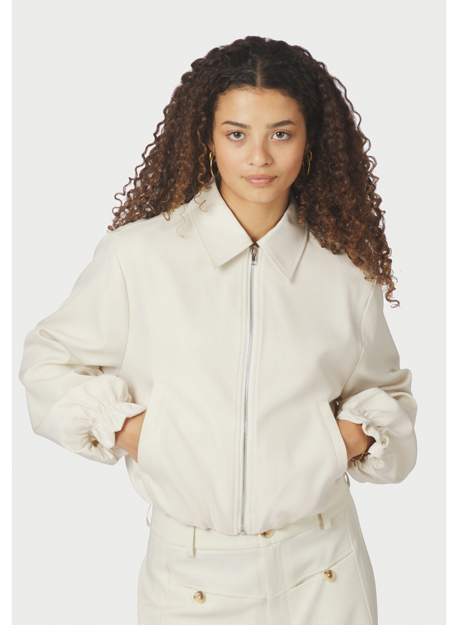 Neo Noir Denielle Structure Jacket Off White