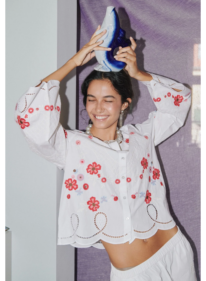 Sissel Edelbo Vitus Shirt Organic Cotton White