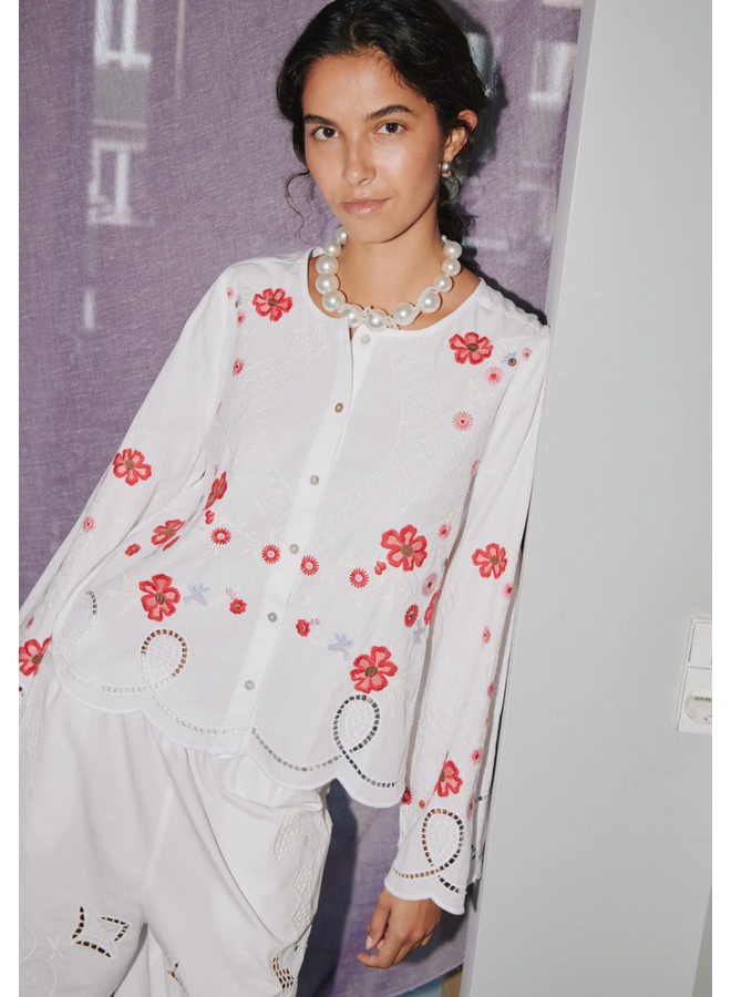 Sissel Edelbo Vitus Shirt Organic Cotton White