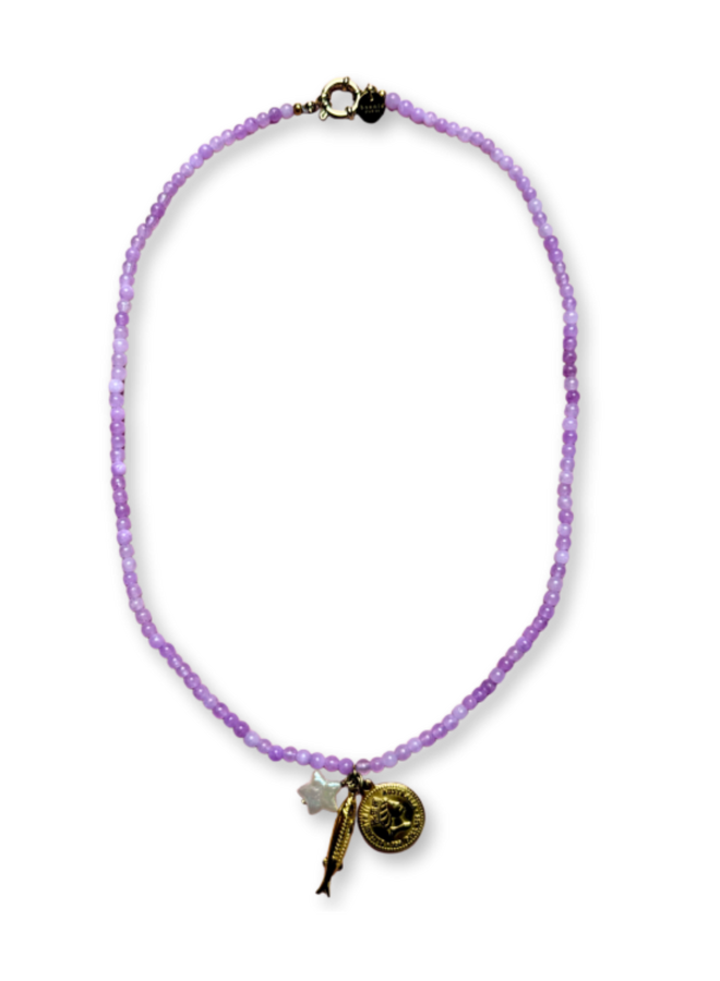 Bonnie Studios Lila Pendant Trio Neklace