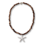 Bonnie Studios Tiger Seastar Necklace Brown