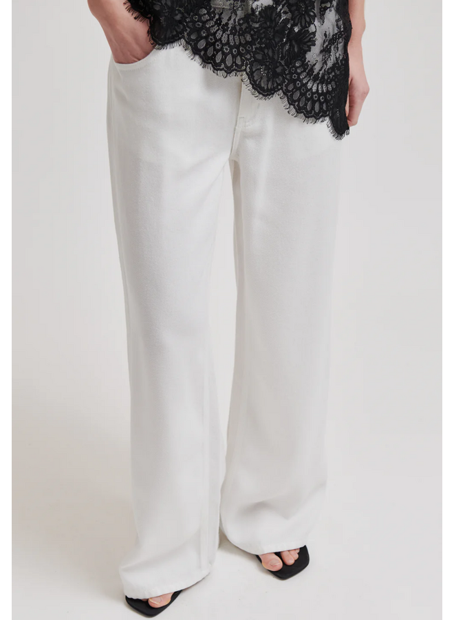 Second Female Irvine Denim Jeans White