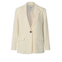 Second Female Lino New Fit Blazer Alabaster Gleam