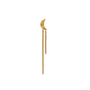 Stine A Petit Bella Moon Earring with Two Chains - per stuk