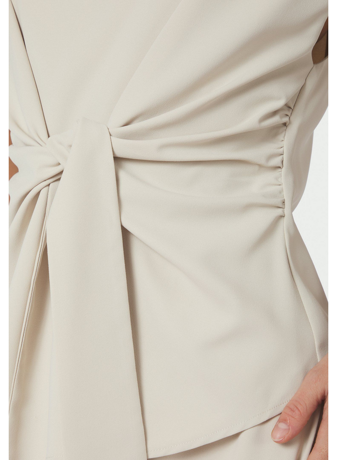 Neo Noir Katarim Crepe Top Ivory