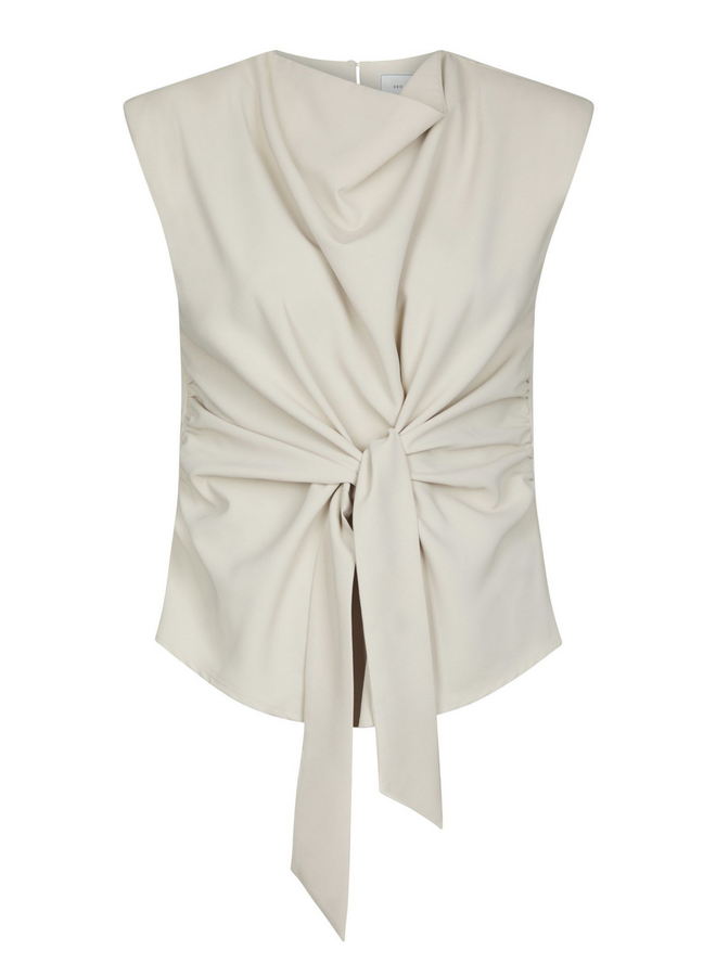 Neo Noir Katarim Crepe Top Ivory