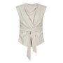 Neo Noir Katarim Crepe Top Ivory