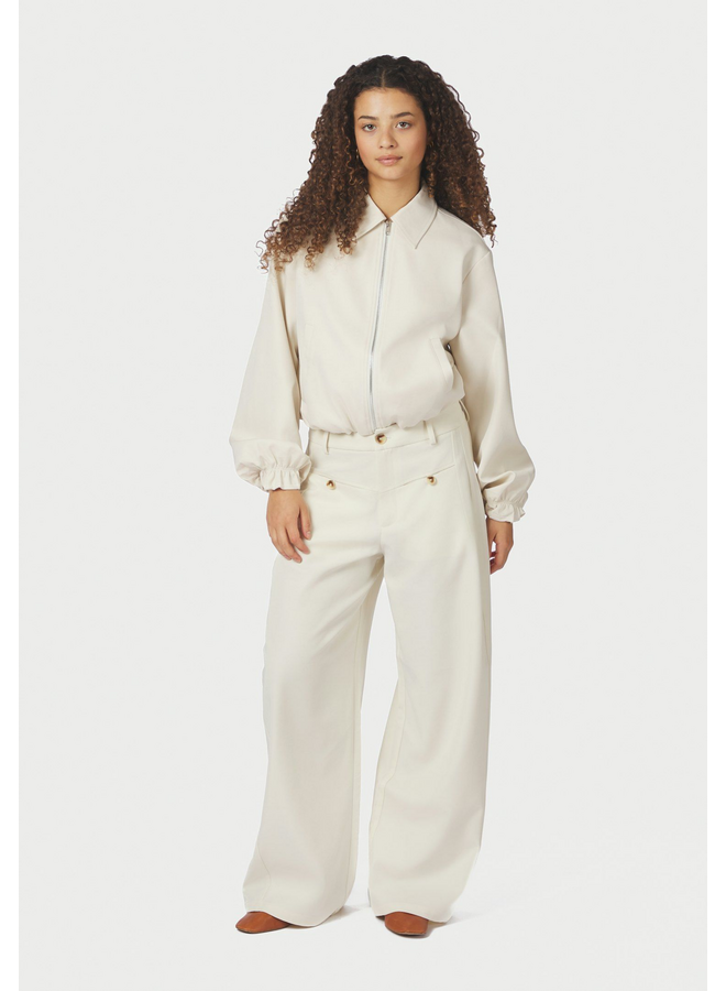 Neo Noir Massie Structure Pants Off White