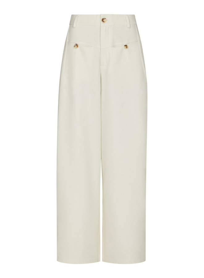 Neo Noir Massie Structure Pants Off White
