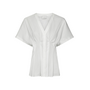 Neo Noir Adamma Poplin Blouse White