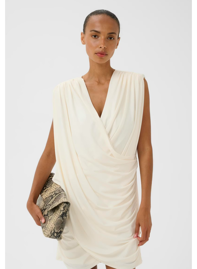 Gestuz Nadie Short Dress Egret