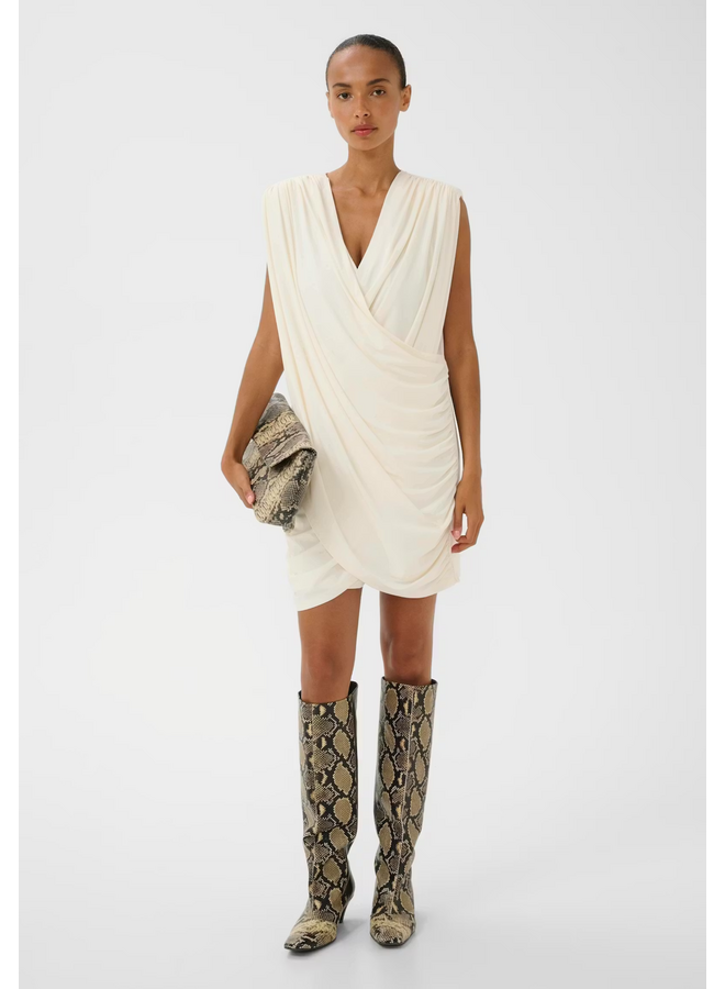 Gestuz Nadie Short Dress Egret