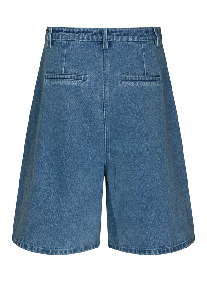 Neo Noir Rosel Denim Shorts Blue