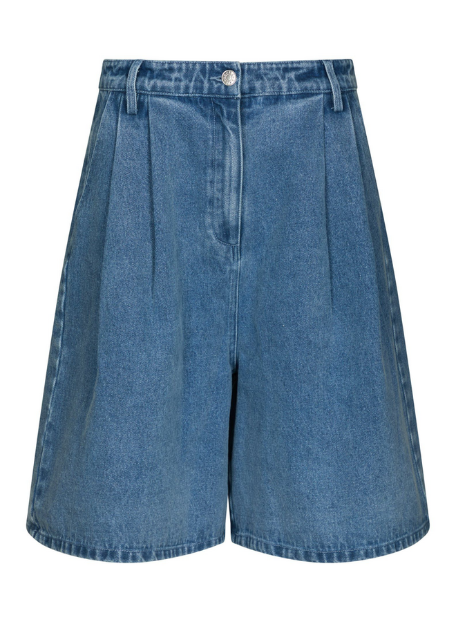 Neo Noir Rosel Denim Shorts Blue