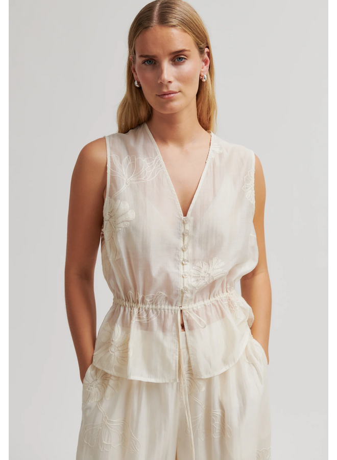 Second Female Vira Top Soft Beige