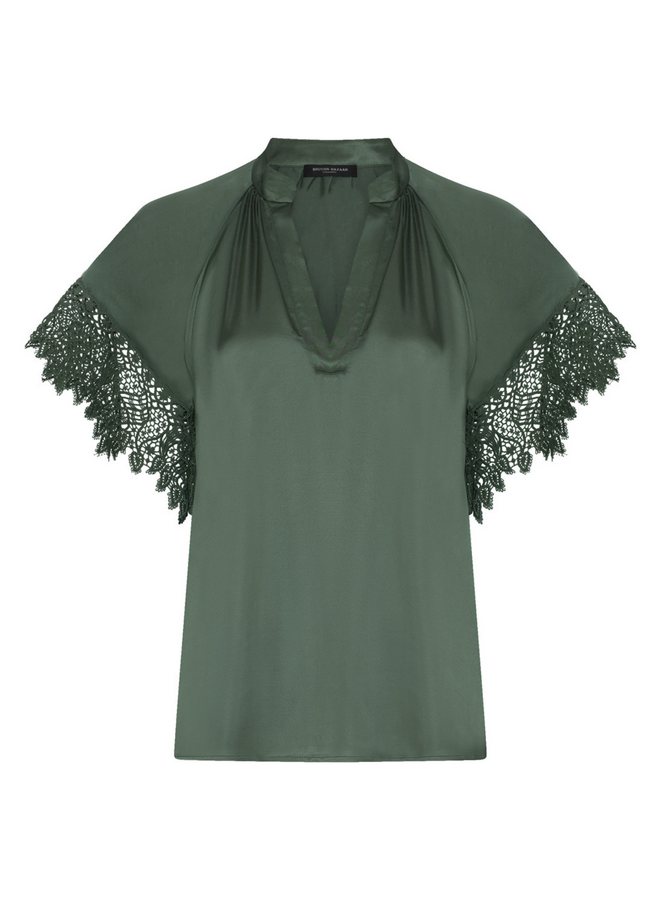 Bruuns Bazaar Korthalsia Winy Blouse Sweet Green