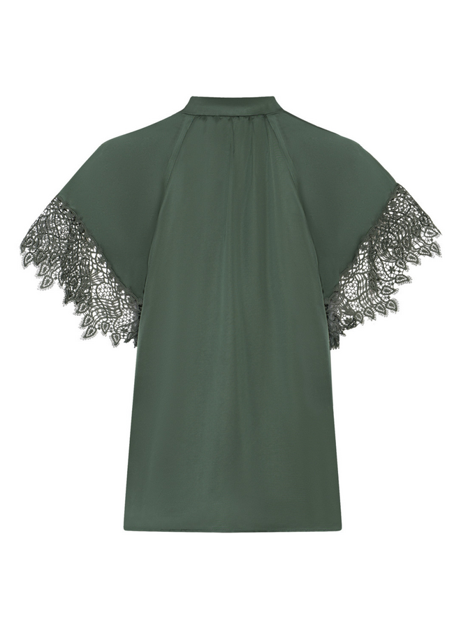 Bruuns Bazaar Korthalsia Winy Blouse Sweet Green
