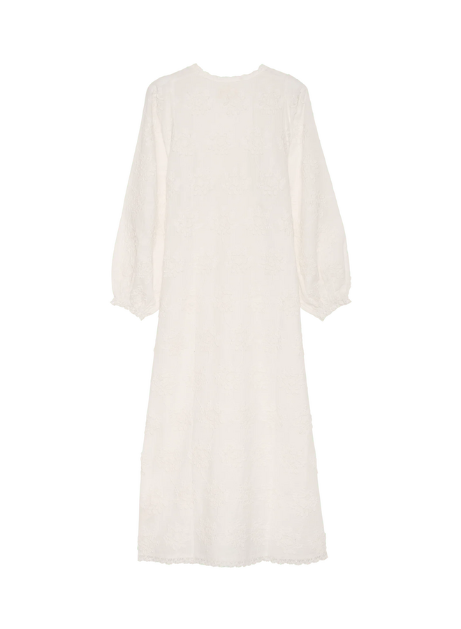 Sissel Edelbo Delphine Dress - Off White Leftover Fabrics S/M