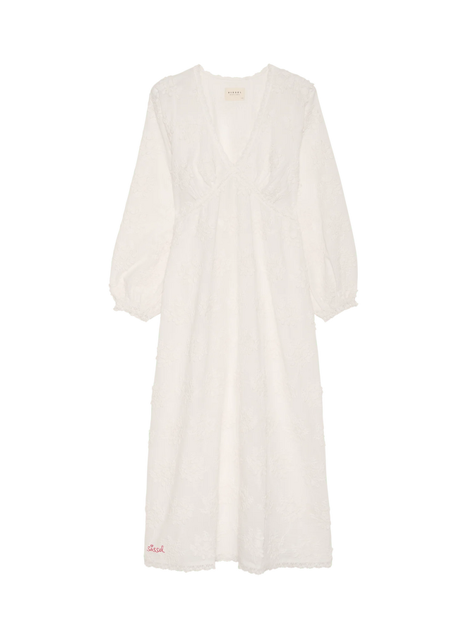 Sissel Edelbo Delphine Dress - Off White Leftover Fabrics S/M