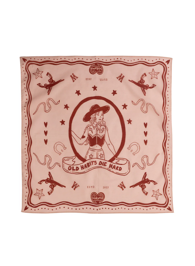 Old Habits Die Hard The Cotton Bandana - Cowgirl in the City