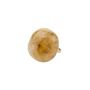 Pilgrim AASE ring creamy/gold-plated