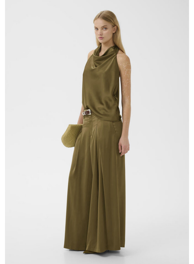 Gestuz Cerina HW Pants Military Olive - Green