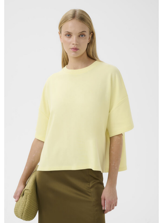 Gestuz Gilsa Sweat Tea Wax Yellow
