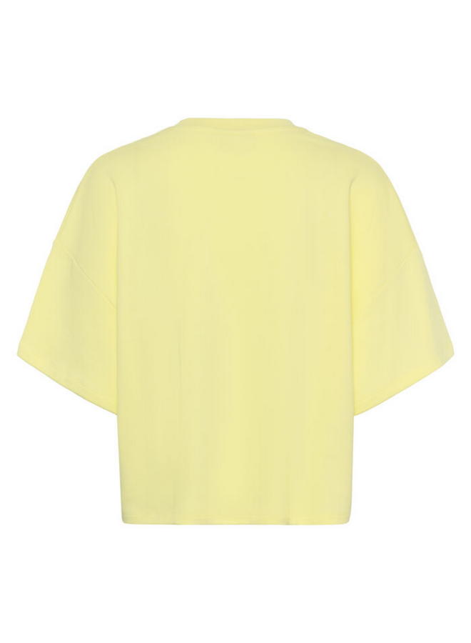 Gestuz Gilsa Sweat Tea Wax Yellow