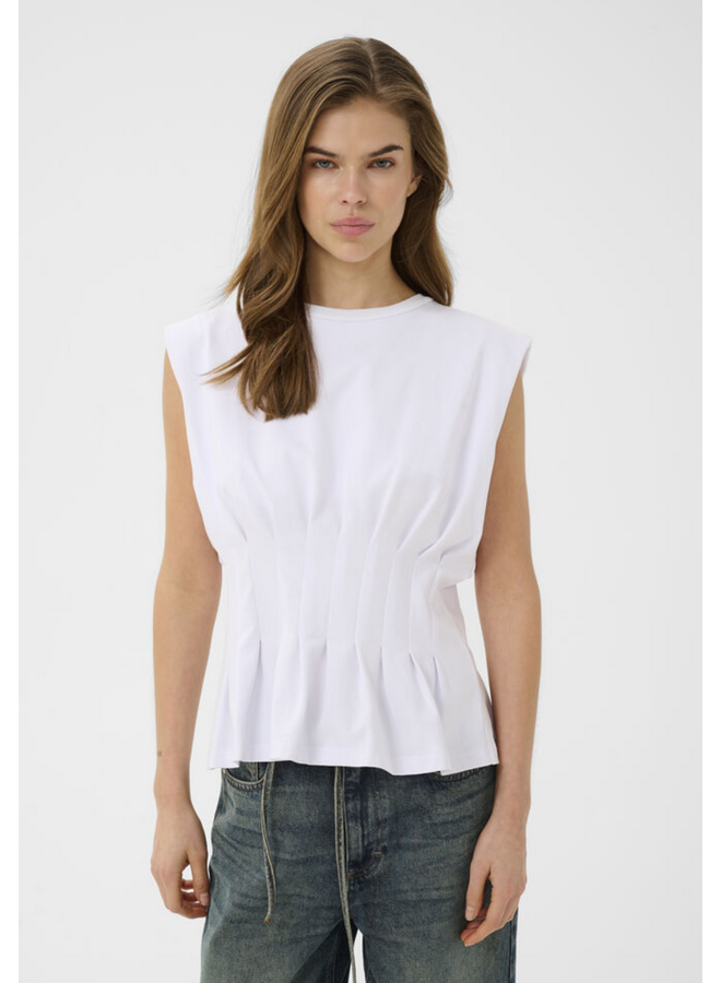 Gestuz Inez SL Tee Bright White