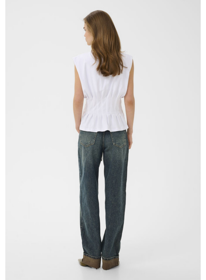 Gestuz Inez SL Tee Bright White