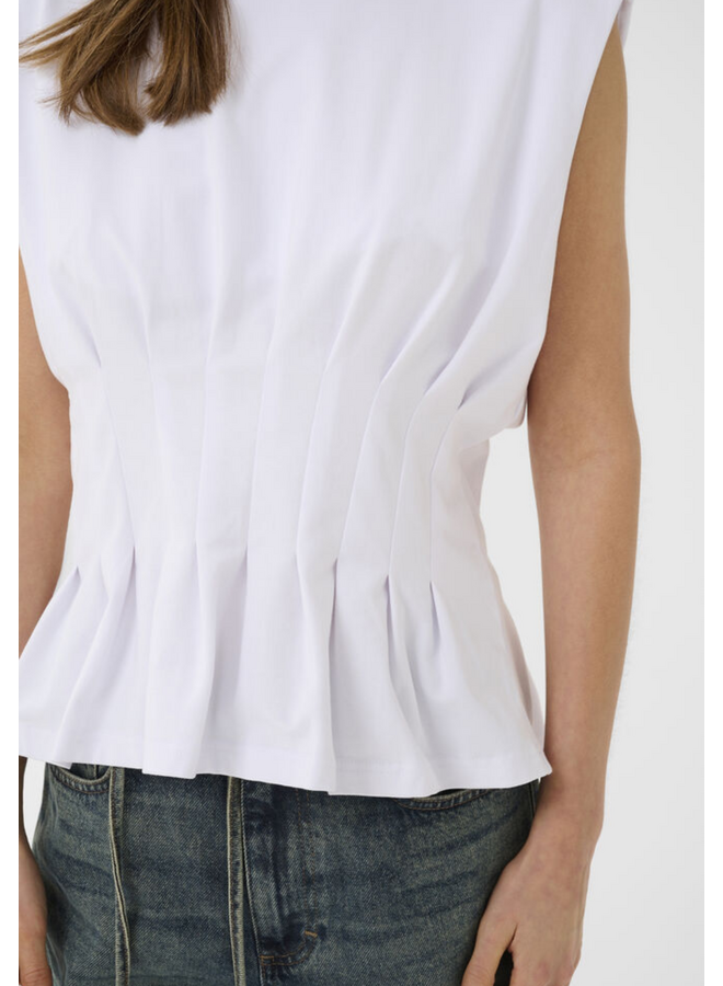 Gestuz Inez SL Tee Bright White