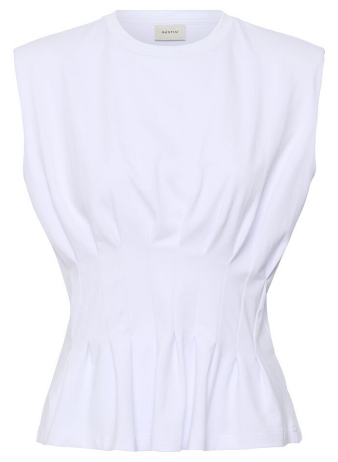 Gestuz Inez SL Tee Bright White